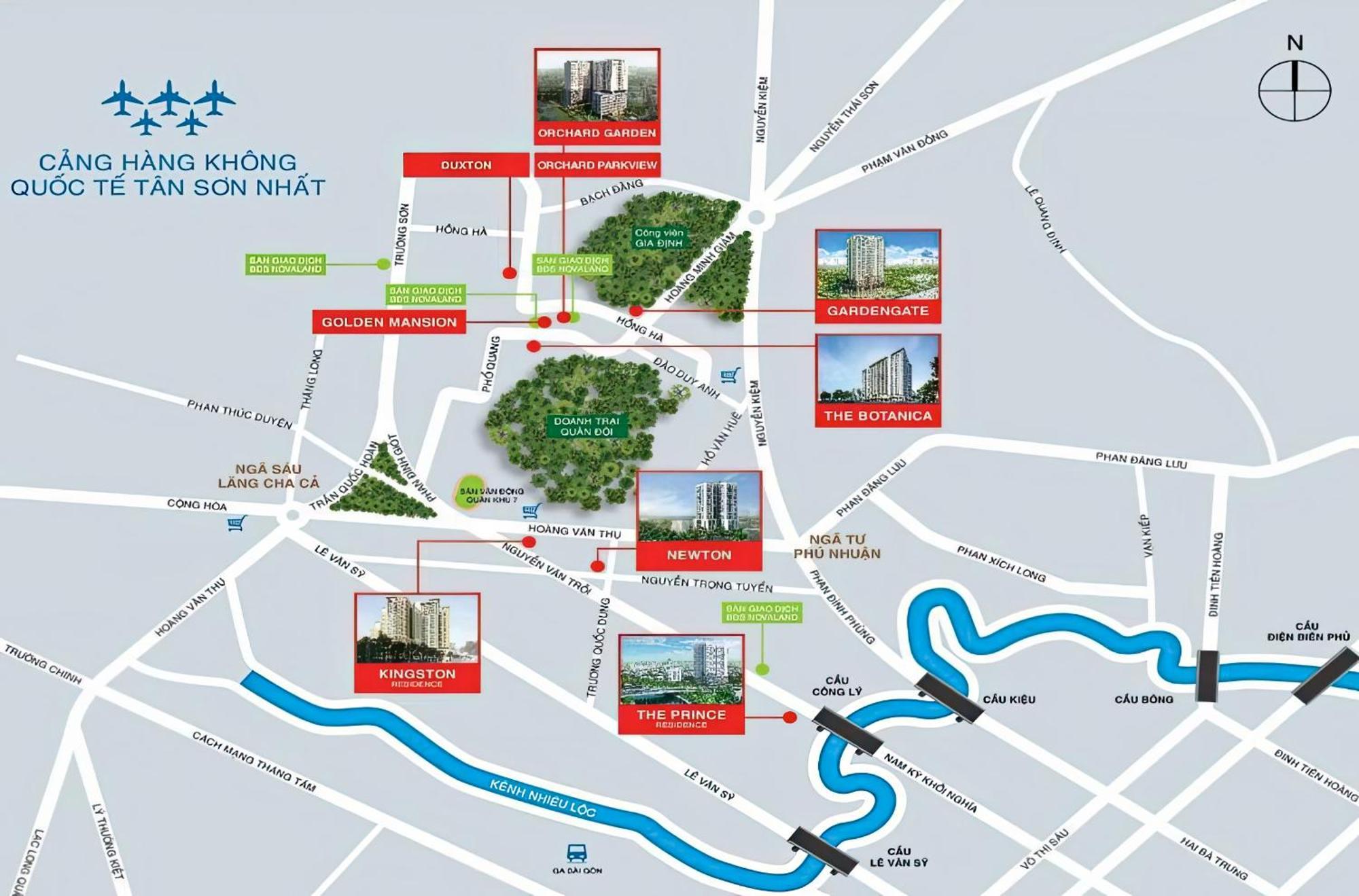 The Parkview - Very Close Tsn Airport Appartement Hô Chi Minh-Ville